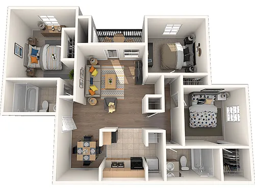 Floor plan THE MAGNOLIA