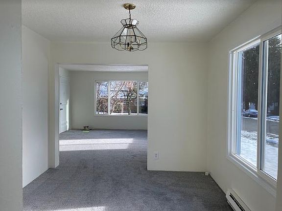 Bright, fresh paint and carpet.
