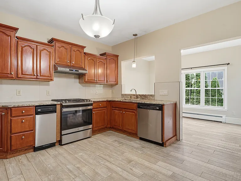 Kitchen and bonus room