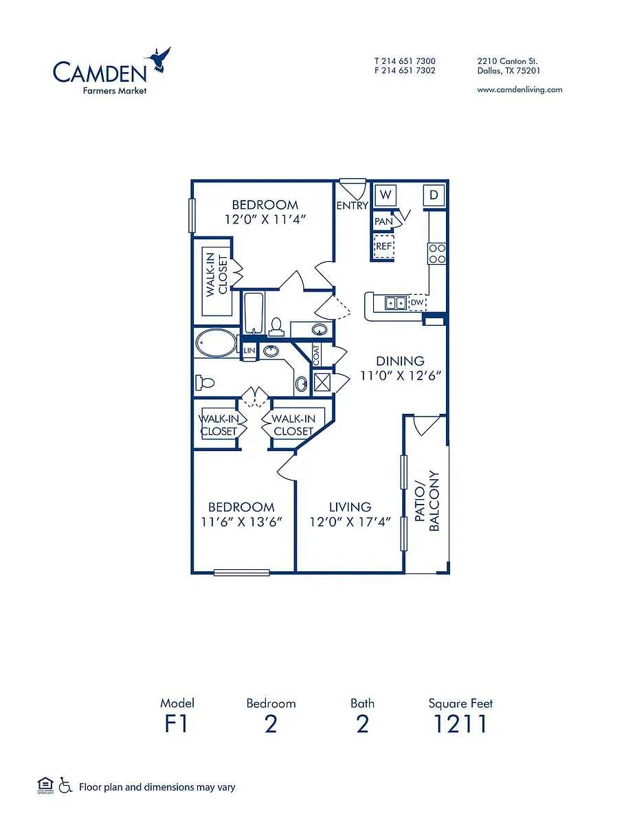 Floor plan F1