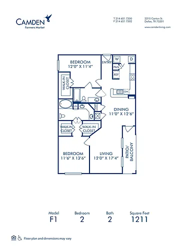 Floor plan F1