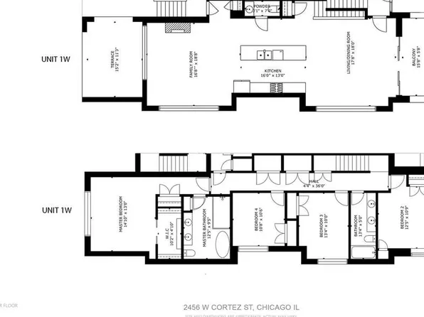 2456 W Cortez St #1W, Chicago, IL 60622