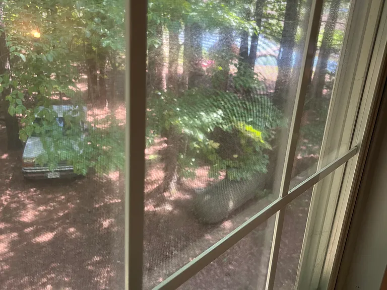 Water view from side window, primary bedroom