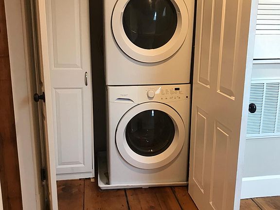 front loading laundry center