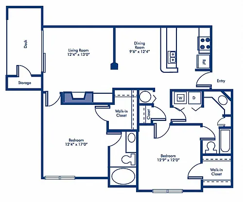 Floor plan B5 Renovated