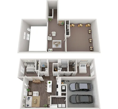 Floor plan Noble Loft