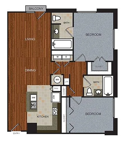 Floor plan D4