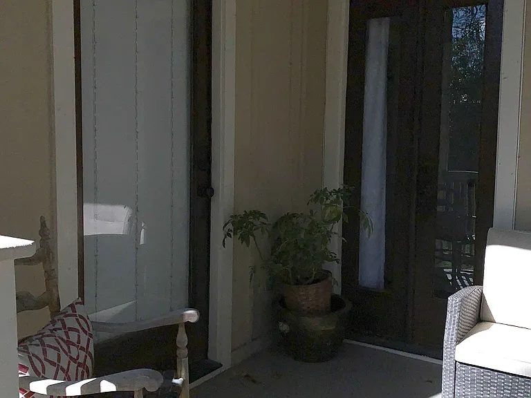 Each Bedroom has door leading to porch