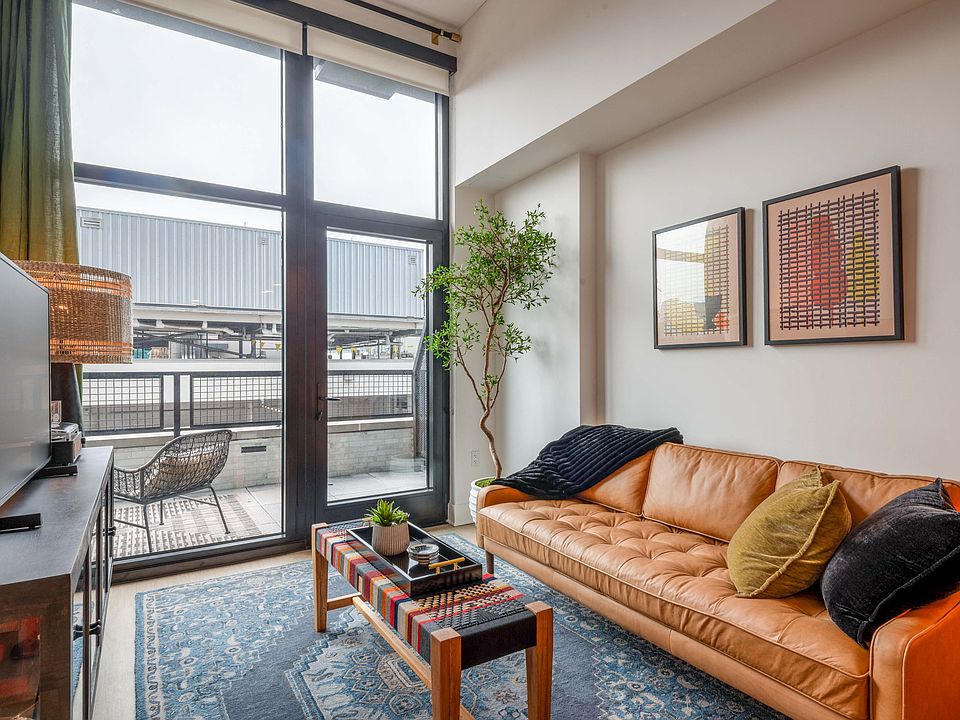 Living Room and Balcony Gables Union Market