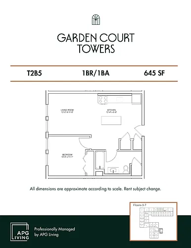 Floor plan T2B5