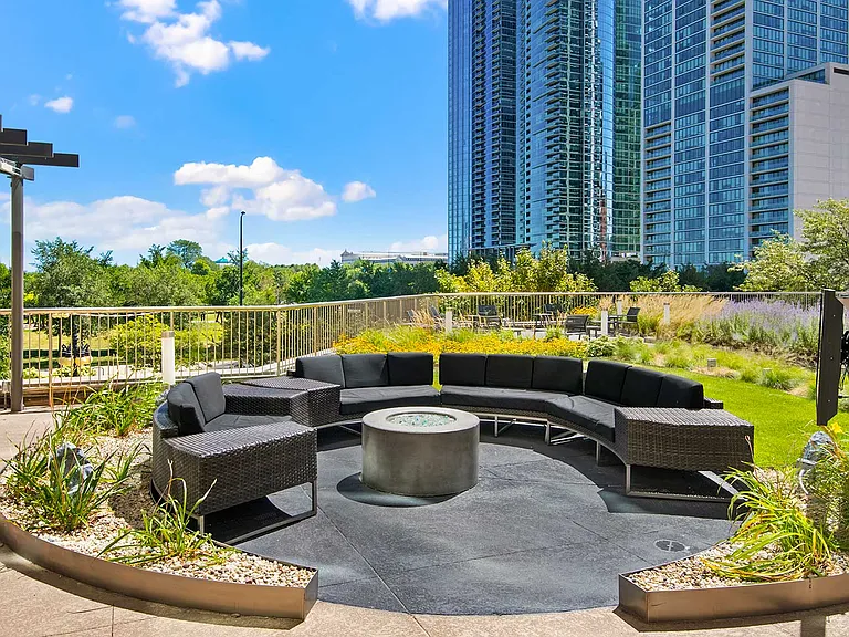 Spend your day poolside, relaxing in a private cabana, complete with television, and then close out your evening with friends around the fire pit.