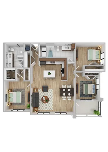 Floor plan C1