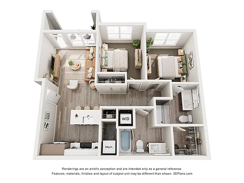 Floor plan Corbel