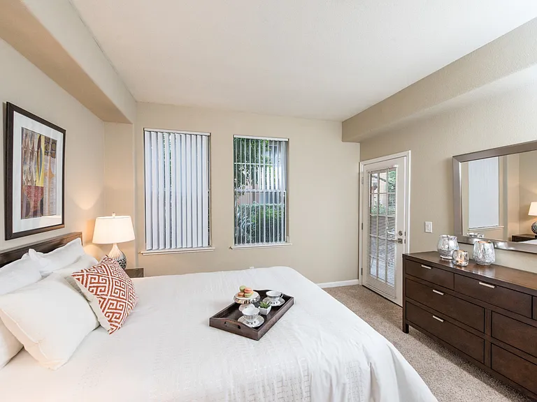 Cozy bedrooms at Renaissance in Santa Rosa, California