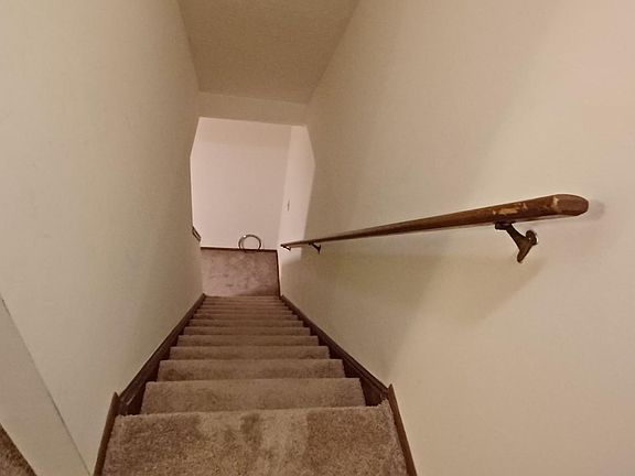 Stairs to finished basement Family Room