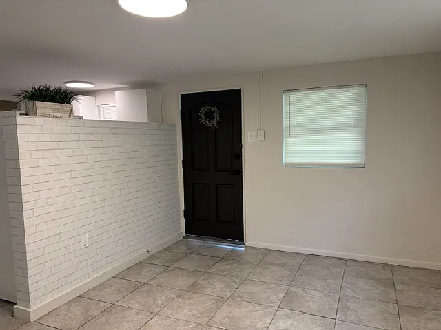 Living room/front door