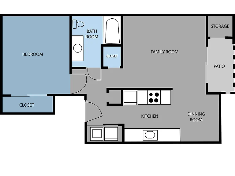 1,2,3-bedroom apartment homes close to everything! — Photo 11