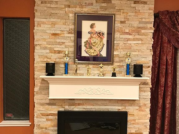 Living Room - Fire space