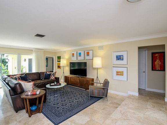 Travertine floors