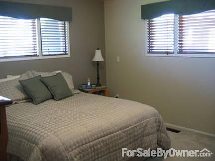 Master bedroom : Master bedroom has good natural light along with a private master bath