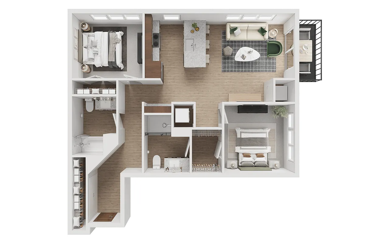Floor plan The Trail