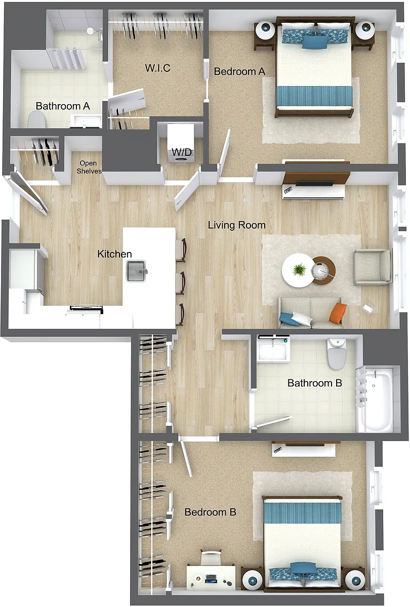 Floor plan B12