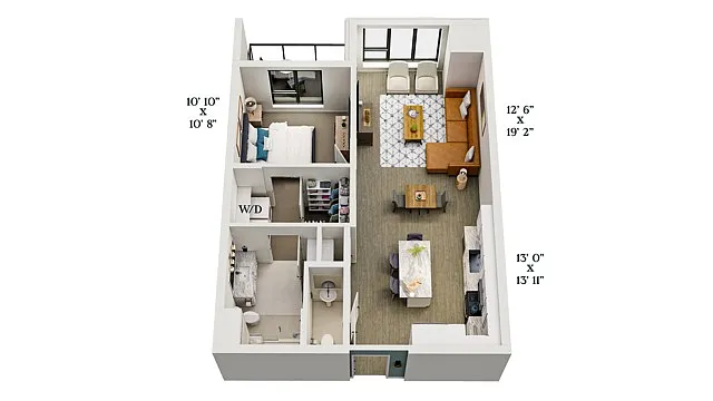 Floor plan B8