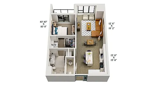 Floor plan B8