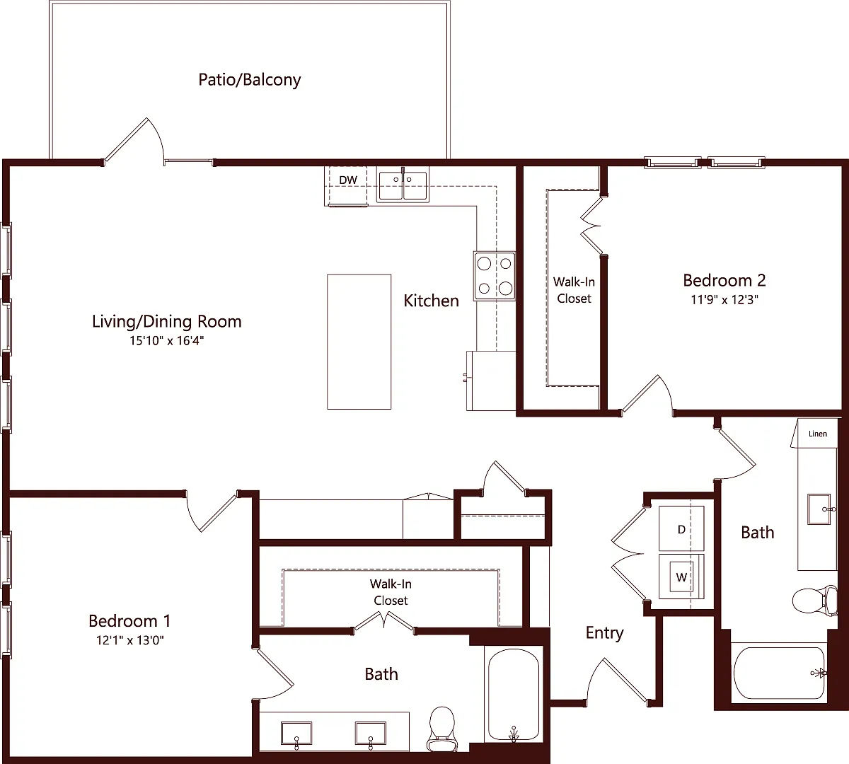 Floor plan B1