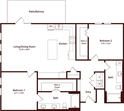 Floor plan B1