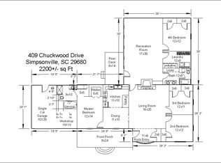409 Chuckwood Dr, Simpsonville, SC 29680