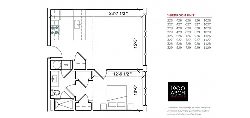 Floor plan 429