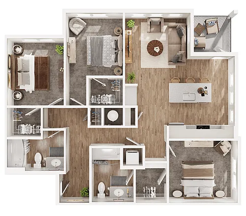 Floor plan Wagon Wheel