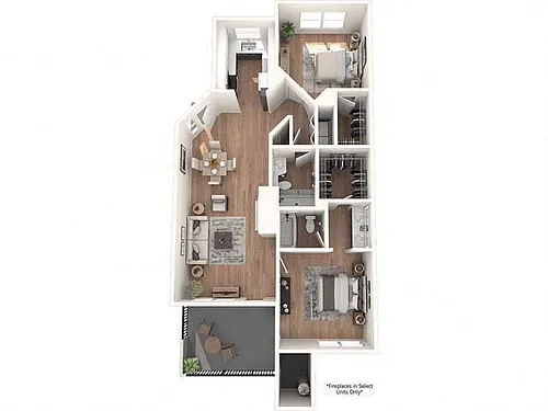 Floor plan Willow Deluxe