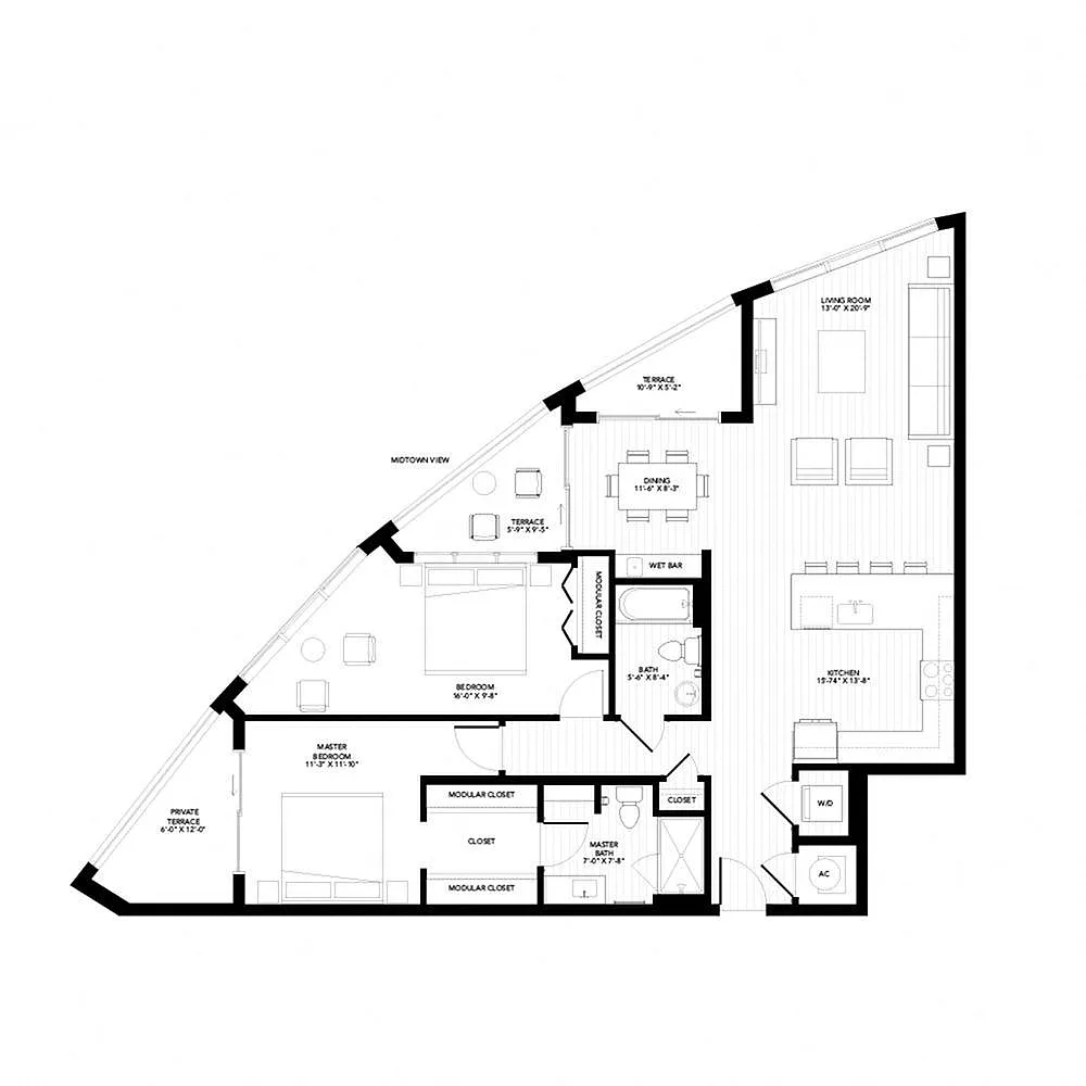 Floor plan B6