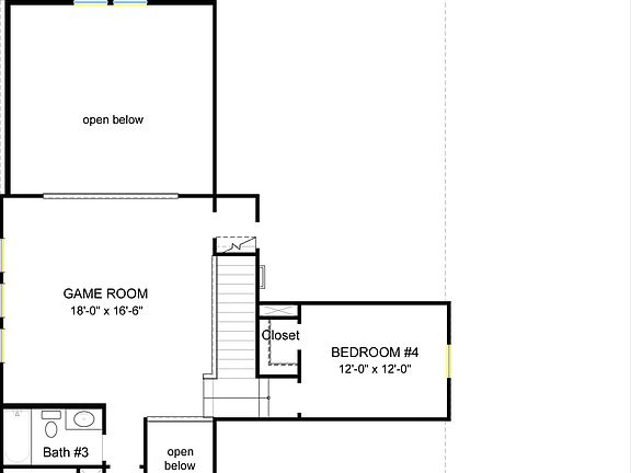 Laurent Floorplan - 2nd Floor