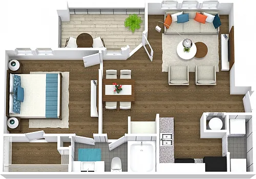 Floor plan Dali