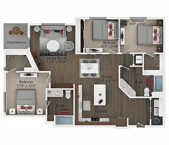 Floor plan C1
