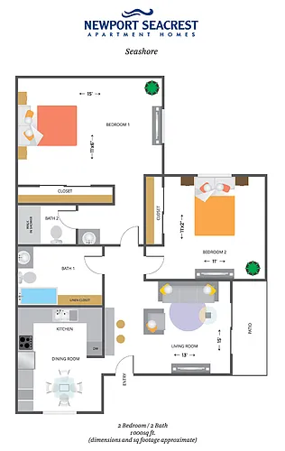 Floor plan Seashore