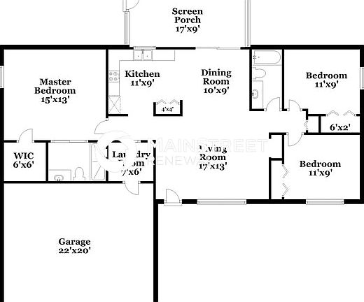 primary bedroom