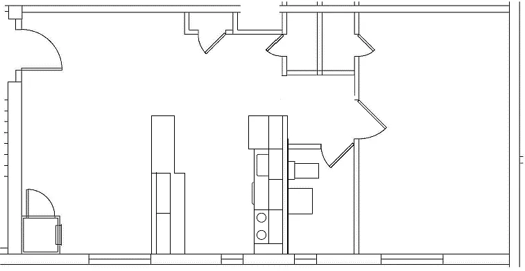 Floor plan Renovated 1 Bedroom C-04 Tier
