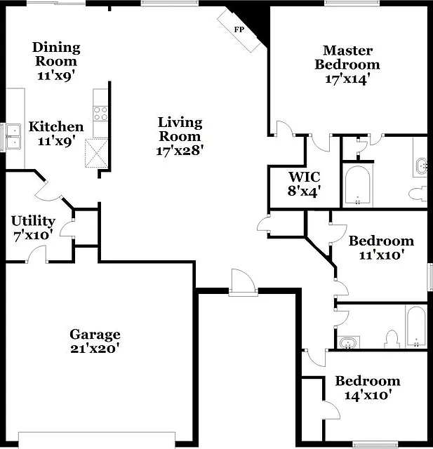 3 bed, 2.0 bath, 1440 sqft, $2,920 — Photo 2