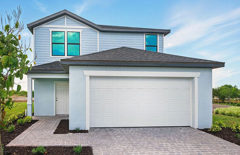 New construction single-family home