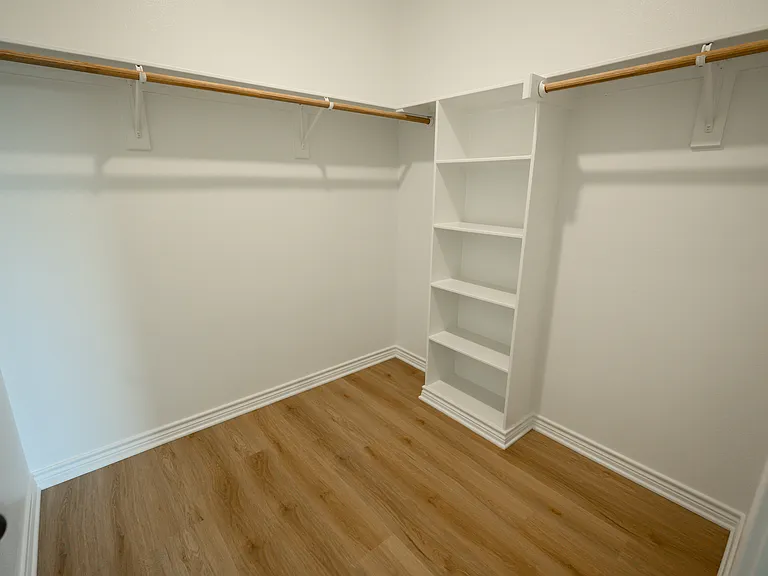 Master closet