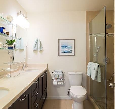 Master Bath with walk-in shower