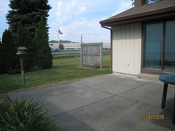 Nice size patio