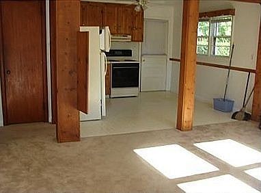 kitchen looking from living room