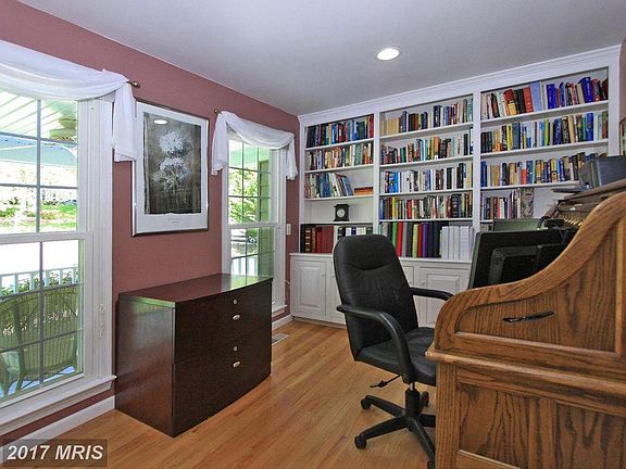 First floor study with French doors