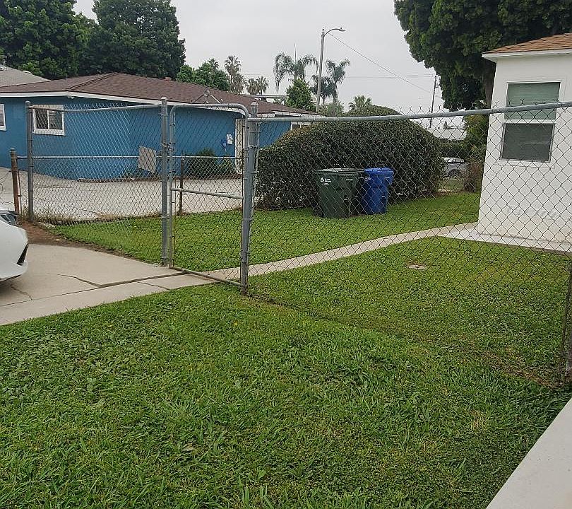 small little grassy yard area