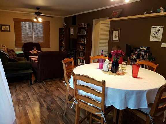 Open concept living/dining